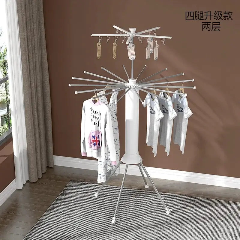 360° octopus drying rack compact and extendable metal frame for kitchen use