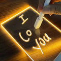 LED message board night light customizable light-up letter board for home and off